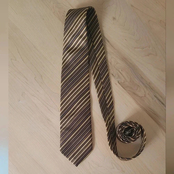 🇫🇷DIOR Vintage  Striped Tie - Picture 5 of 9